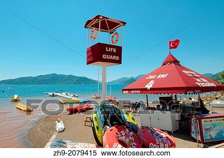 beach, Marmaris, Turkey, Western Asia. View Large Photo Image Stock Photography - beach, Marmaris, Turkey, Western Asia.. Fotosearch