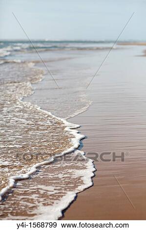 Beach of Cap-Ferret Gironde Aquitaine France View Large Photo Image Stock Photo - Beach of Cap-Ferret Gironde Aquitaine France. Fotosearch