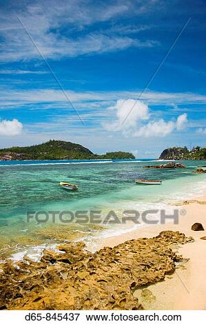 Beachfront, Port Glaud, Mahe island, Seychelles View Large Photo Image Stock Photo - Beachfront, Port Glaud, Mahe island, Seychelles. Fotosearch