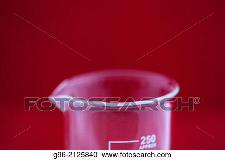 Stock Image - beaker glass.. Fotosearch