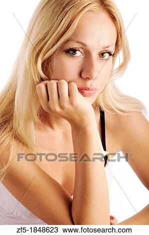 Beautiful blonde View Large Photo Image Stock Image - Beautiful blonde. Fotosearch