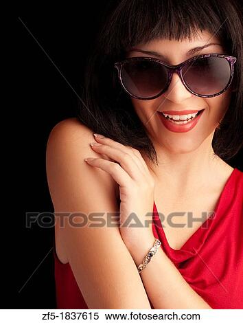 Beautiful girl with sunglasses View Large Photo Image Stock Photography - Beautiful girl with sunglasses. Fotosearch