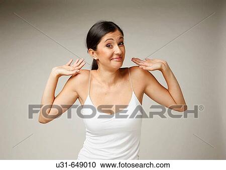 Beautiful Latin woman wondering View Large Photo Image Stock Image - Beautiful Latin woman wondering. Fotosearch