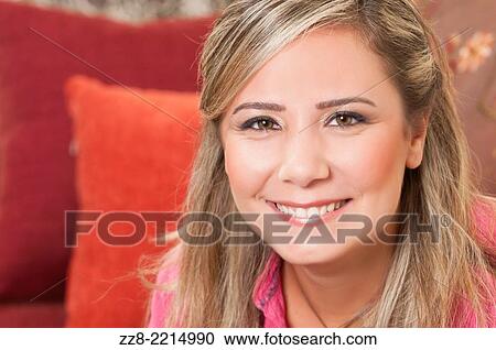 Beautiful young woman smiling. View Large Photo Image Stock Image - Beautiful young woman smiling.. Fotosearch