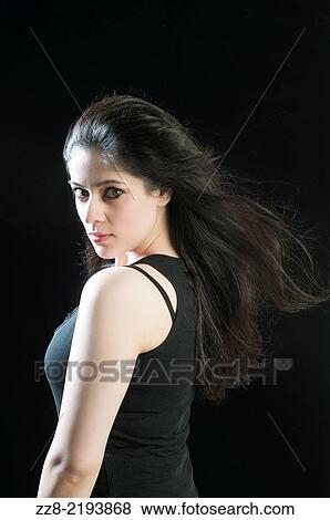 Stock Photo - Beautiful young woman.. Fotosearch