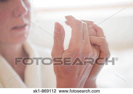 Stock Image - Beauty care. Fotosearch