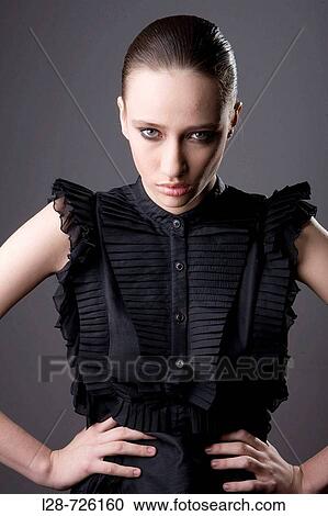 Stock Image - beauty woman portrait. Fotosearch