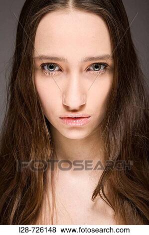 Stock Photo - beauty woman portrait. Fotosearch