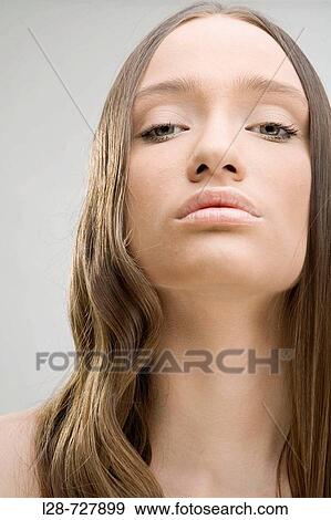 Stock Photo - beauty woman portrait. Fotosearch