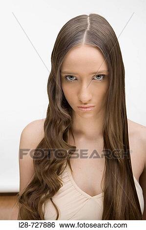 Stock Photograph - beauty woman portrait. Fotosearch