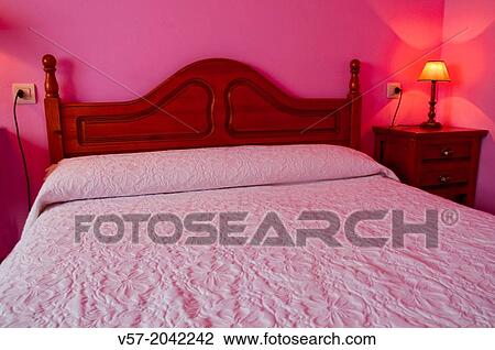 Bedroom in rural house. View Large Photo Image Stock Image - Bedroom in rural house.. Fotosearch
