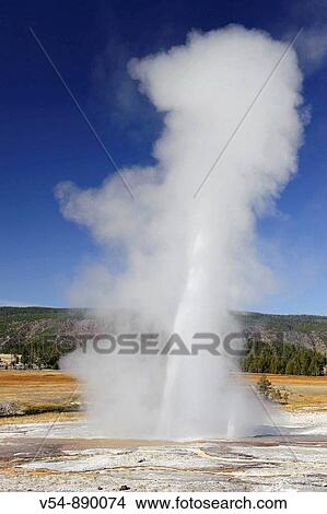 Beehive Geyser, Yellowstone National Park, Wyoming, USA View Large Photo Image Picture - Beehive Geyser, Yellowstone National Park, Wyoming, USA. Fotosearch