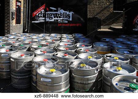 Beer, beer, beer Camden Town market, London, England, Europe View Large Photo Image Stock Photo - Beer, beer, beer Camden Town market, London, England, Europe. Fotosearch