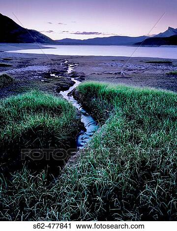 Before Dawn at Abraham Lake, Rocky Mountains, Alberta, Canada View Large Photo Image Stock Image - Before Dawn at Abraham Lake, Rocky Mountains, Alberta, Canada. Fotosearch