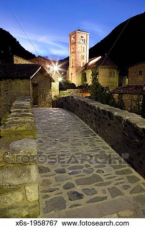 Beget village, Girona, Spain. View Large Photo Image Stock Photo - Beget village, Girona, Spain.. Fotosearch