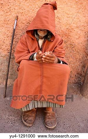 Beggar on street in Marrakesh Morocco View Large Photo Image Stock Image - Beggar on street in Marrakesh Morocco. Fotosearch