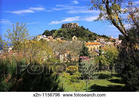 Begur village and castle Costa Brava Baix Empord? Girona Catalunya Spain View Large Photo Image Stock Photograph - Begur village and castle Costa Brava Baix Empord? Girona Catalunya Spain. Fotosearch