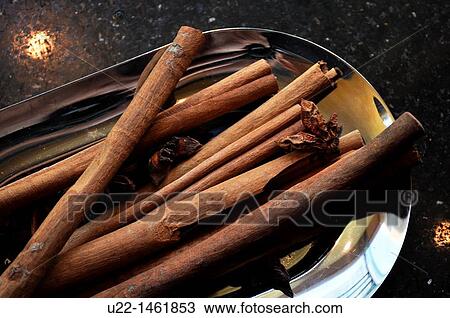 Stock Image - Beijing (China): vanilla sticks at the bar of the Fairmont Beijing Hotel. Fotosearch