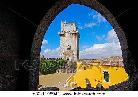 Beja, Castle, Alentejo, Portugal, Europe. View Large Photo Image Stock Image - Beja, Castle, Alentejo, Portugal, Europe.. Fotosearch