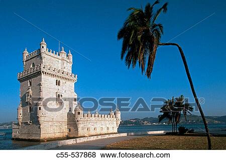 Stock Photo - Bel? m Tower built by Francisco de Arruda, Lisbon. Portugal. Fotosearch