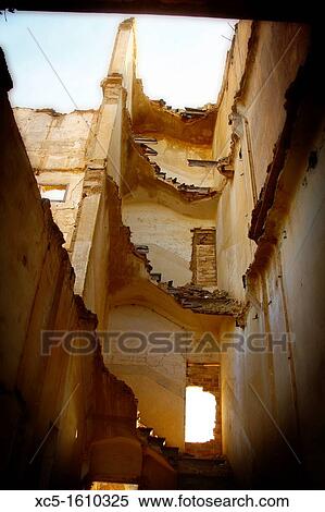 Belchite Old Town Ruins of the Spanish Civil War 1936-1939 Zaragoza, Aragon, Spain View Large Photo Image Stock Photography - Belchite Old Town Ruins of the Spanish Civil War 1936-1939 Zaragoza, Aragon, Spain. Fotosearch