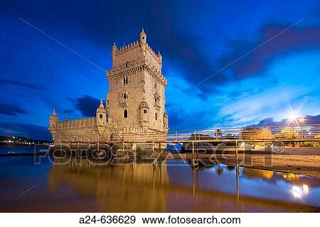Belem Tower, Lisbon. Portugal (April 2007) View Large Photo Image Stock Photo - Belem Tower, Lisbon. Portugal (April 2007). Fotosearch