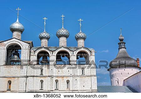 Belfry, Rostov, Yaroslavl region, Russia View Large Photo Image Stock Image - Belfry, Rostov, Yaroslavl region, Russia. Fotosearch
