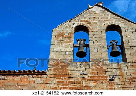 Bells, Romanesque Church of Sant Salvador, Concabella, La Segarra, Catalonia, Spain View Large Photo Image Stock Image - Bells, Romanesque Church of Sant Salvador, Concabella, La Segarra, Catalonia, Spain. Fotosearch