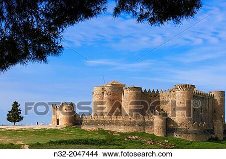 Belmonte, Castle, Cuenca province, Castilla La Mancha, Route of Don Quixote, Spain. View Large Photo Image Picture - Belmonte, Castle, Cuenca province, Castilla La Mancha, Route of Don Quixote, Spain.. Fotosearch