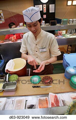 Belt sushi bar, Sapporo, Hokkaido, Japan View Large Photo Image Stock Photo - Belt sushi bar, Sapporo, Hokkaido, Japan. Fotosearch