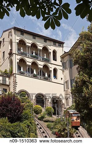 Bergamo, Citt? Alta. View Large Photo Image Stock Image - Bergamo, Citt? Alta.. Fotosearch