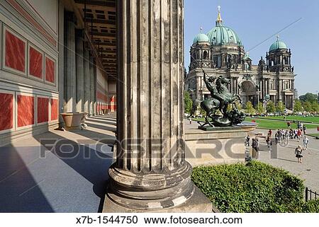 Berlin Germany Altes Museum foreground & the Berliner Dom / Cathedral, Lustgarten View Large Photo Image Stock Image - Berlin Germany Altes Museum foreground & the Berliner Dom / Cathedral, Lustgarten. Fotosearch