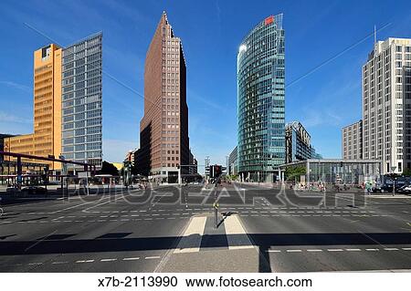 Berlin. Germany. Potsdamer Platz. View Large Photo Image Stock Image - Berlin. Germany. Potsdamer Platz.. Fotosearch