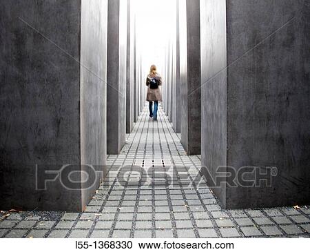 Berlin Holocaust memorial, Berlin, Germany View Large Photo Image Stock Image - Berlin Holocaust memorial, Berlin, Germany. Fotosearch