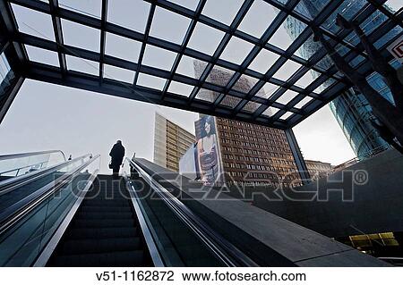 Stock Image - Berlin, Postdamer Platz. Fotosearch