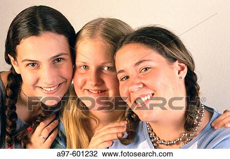 Stock Image - Best friends. Fotosearch