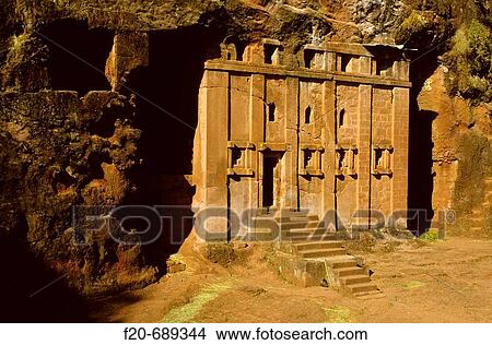 Bete Abba Libanos church, Lalibela. Ethiopia View Large Photo Image Picture - Bete Abba Libanos church, Lalibela. Ethiopia. Fotosearch