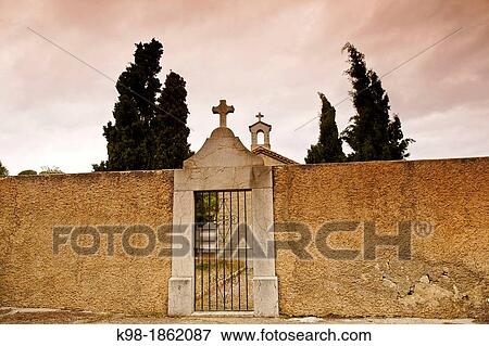 Betlem Hermitage, Art? nineteenth century Mallorca Balearic Islands Spain View Large Photo Image Stock Photo - Betlem Hermitage, Art? nineteenth century Mallorca Balearic Islands Spain. Fotosearch