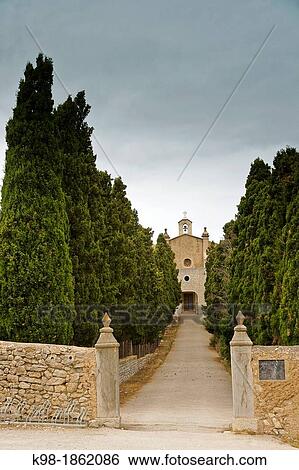 Betlem Hermitage, Art? nineteenth century Mallorca Balearic Islands Spain View Large Photo Image Stock Photograph - Betlem Hermitage, Art? nineteenth century Mallorca Balearic Islands Spain. Fotosearch