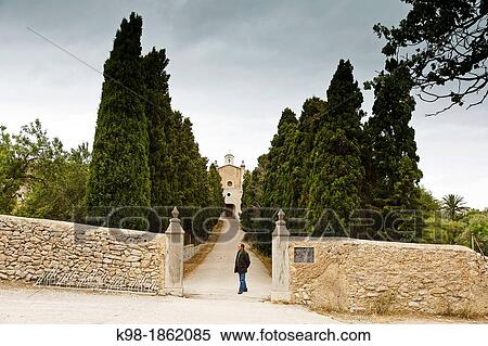 Stock Photography - Betlem Hermitage, Art? nineteenth century Mallorca Balearic Islands Spain. Fotosearch