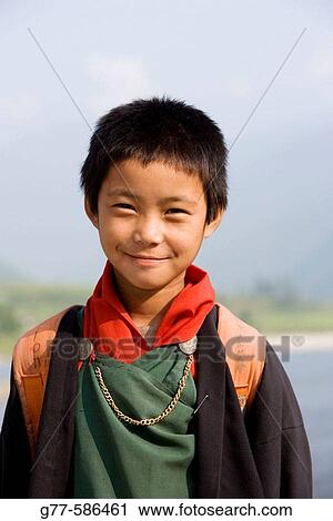 Bhutan. Punakha. Bhutanese schoolgirl. View Large Photo Image Stock Image - Bhutan. Punakha. Bhutanese schoolgirl.. Fotosearch