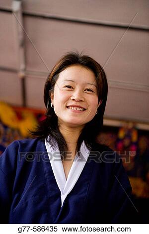 Bhutan. Trongsa. Young woman. View Large Photo Image Stock Photography - Bhutan. Trongsa. Young woman.. Fotosearch