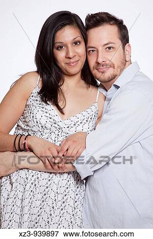 Bi-racial couple View Large Photo Image Stock Photo - Bi-racial couple. Fotosearch