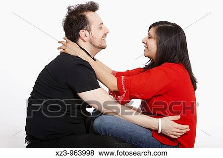 Bi-racial couple View Large Photo Image Stock Photo - Bi-racial couple. Fotosearch