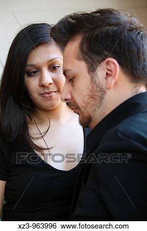 Bi-racial couple View Large Photo Image Stock Photograph - Bi-racial couple. Fotosearch