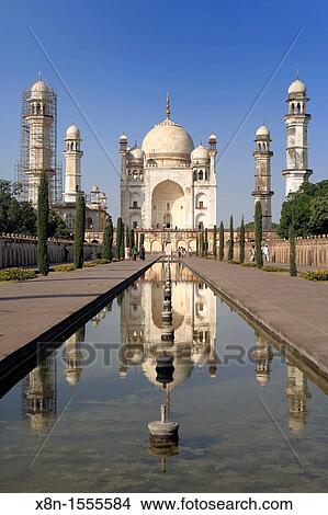 Bibi Ka Maqbara Poor's Taj mausoleum, 1670s, Aurangabad, India View Large Photo Image Picture - Bibi Ka Maqbara Poor's Taj mausoleum, 1670s, Aurangabad, India. Fotosearch