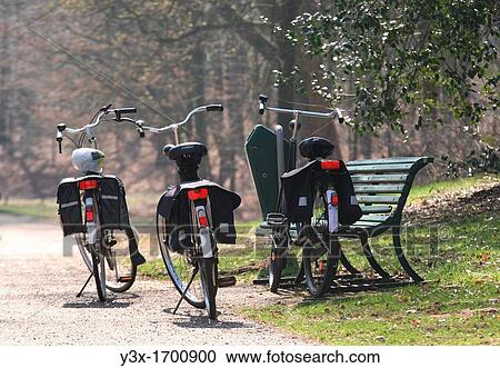 Bicycle at Public Park in Netherlands View Large Photo Image Stock Image - Bicycle at Public Park in Netherlands. Fotosearch
