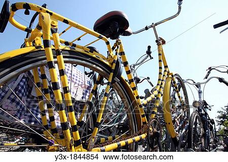 Bicycle Park in Arnhem, Netherlands View Large Photo Image Picture - Bicycle Park in Arnhem, Netherlands. Fotosearch