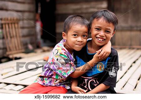 Bidayu Kid in Kidding Village Borneo Highland, Kuching, Sarawak, Borneo, Malaysia View Large Photo Image Stock Image - Bidayu Kid in Kidding Village Borneo Highland, Kuching, Sarawak, Borneo, Malaysia. Fotosearch