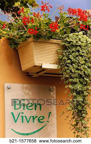 ? Bien Vivre? sign on the bullring at Nogaro, Gers, Midi-Pyrenees, France View Large Photo Image Stock Photo - ? Bien Vivre? sign on the bullring at Nogaro, Gers, Midi-Pyrenees, France. Fotosearch